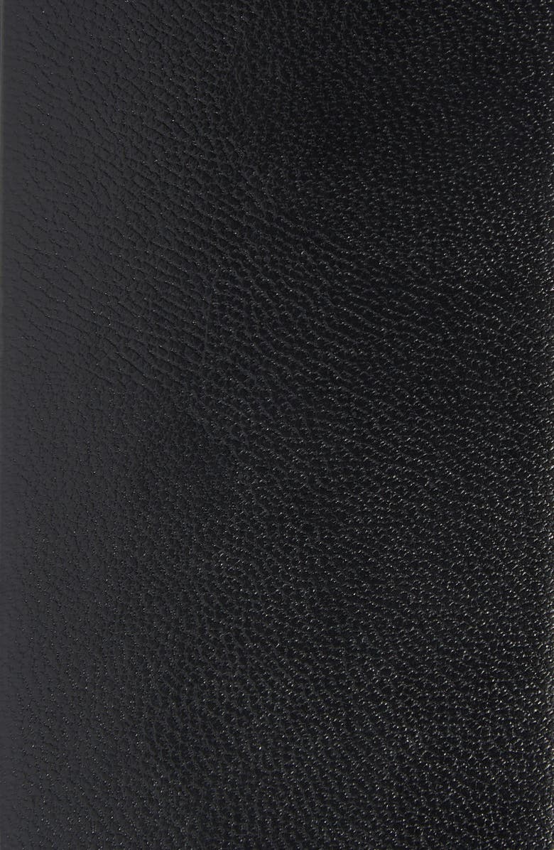 NORDSTROM RACK Faux Leather Belt, Alternate, color, Black