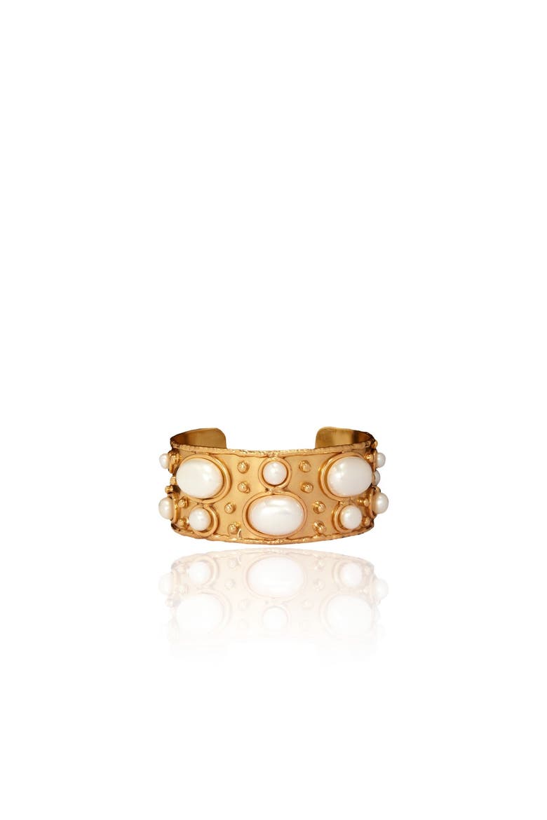 Byzantine Cuff, Main, color, WHITE