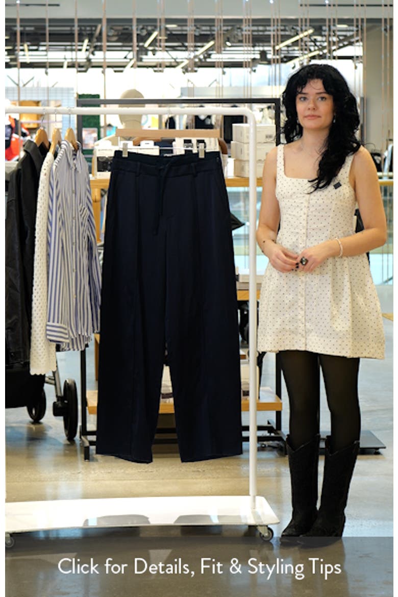 Double Waist Drawstring Pants video