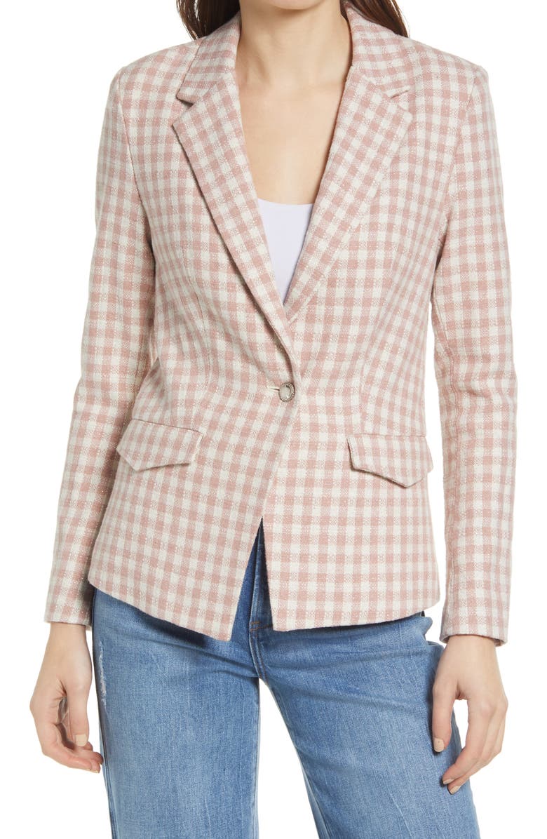BLANKNYC Plaid Blazer, Alternate, color, 