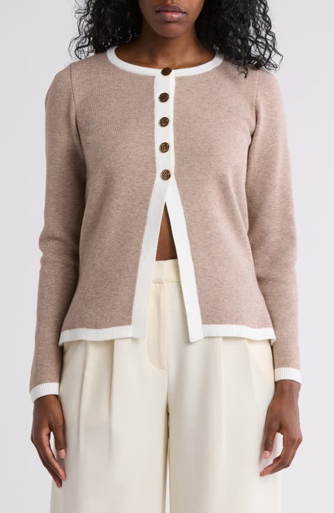 Halsey Tipped Cardigan