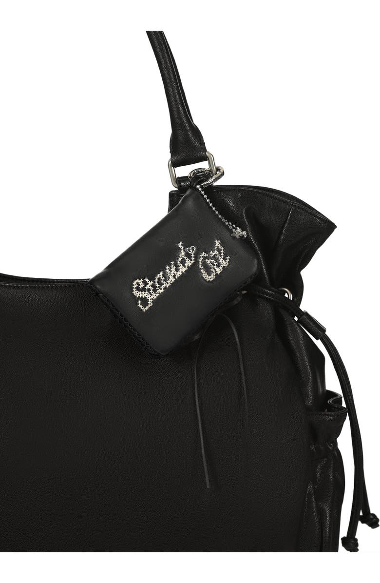 Stand Oil Embroidered Logo Wallet, Alternate, color,