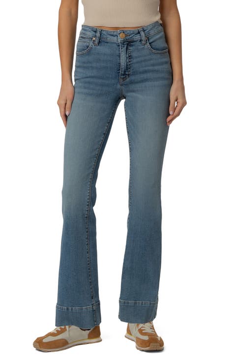 Stella High Waist Fab Ab Flare Jeans (Smoothness)
