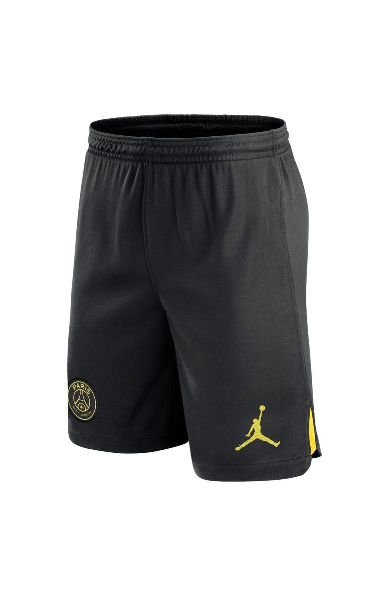 Jordan Brand Men's Jordan Brand Black Paris Saint-Germain Stadium Fourth Performance Replica Shorts, Alternate, color, Black