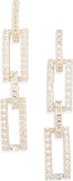 Tasha Cubic Zirconia Link Drop Earrings
