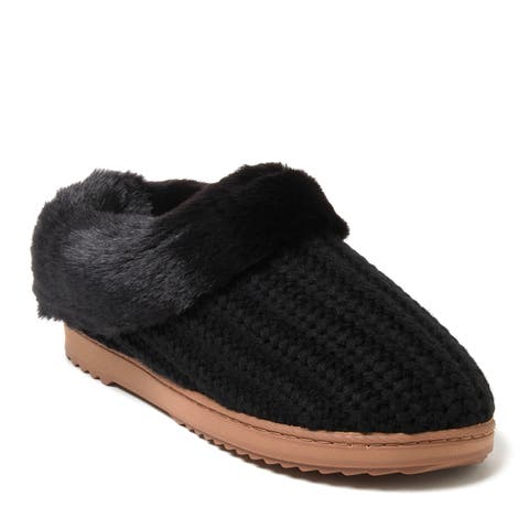 Hannah Festive Knit Clog Slipper (Women)