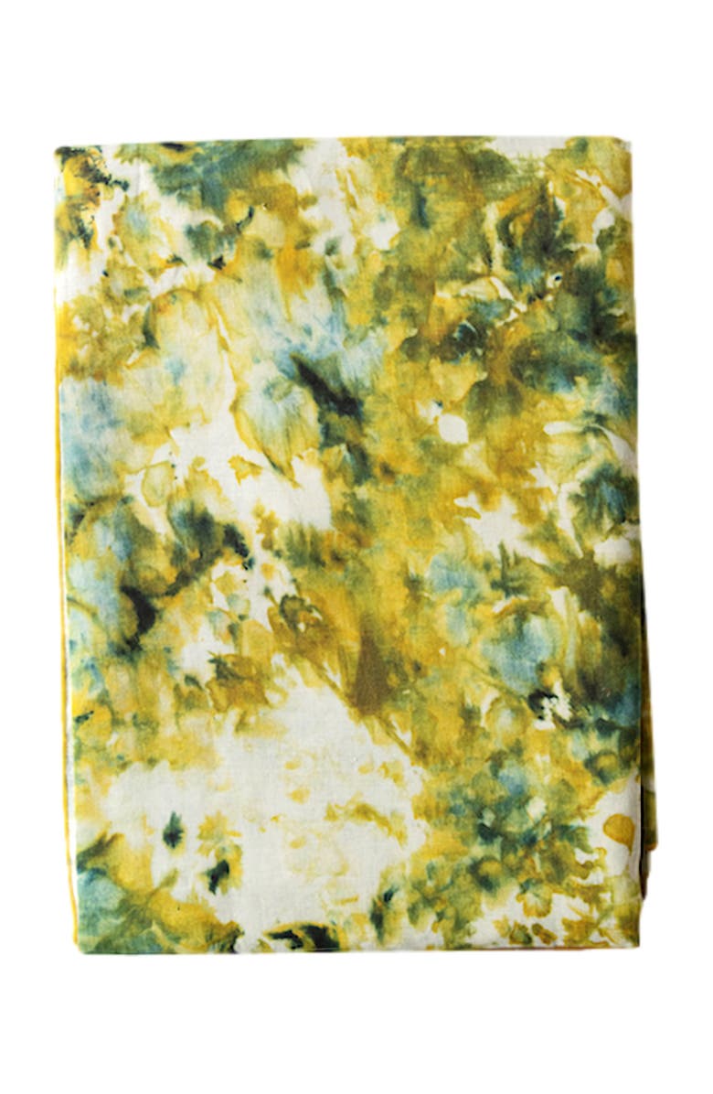 Goldie Home Green Marble Tablecloth, Main, color, Green