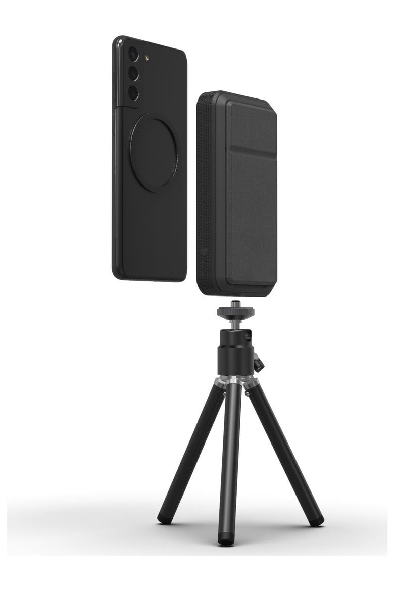 Snap+ Wireless Powerstation 10,000 mAh Power Bank with Stand, Alternate, color, Black