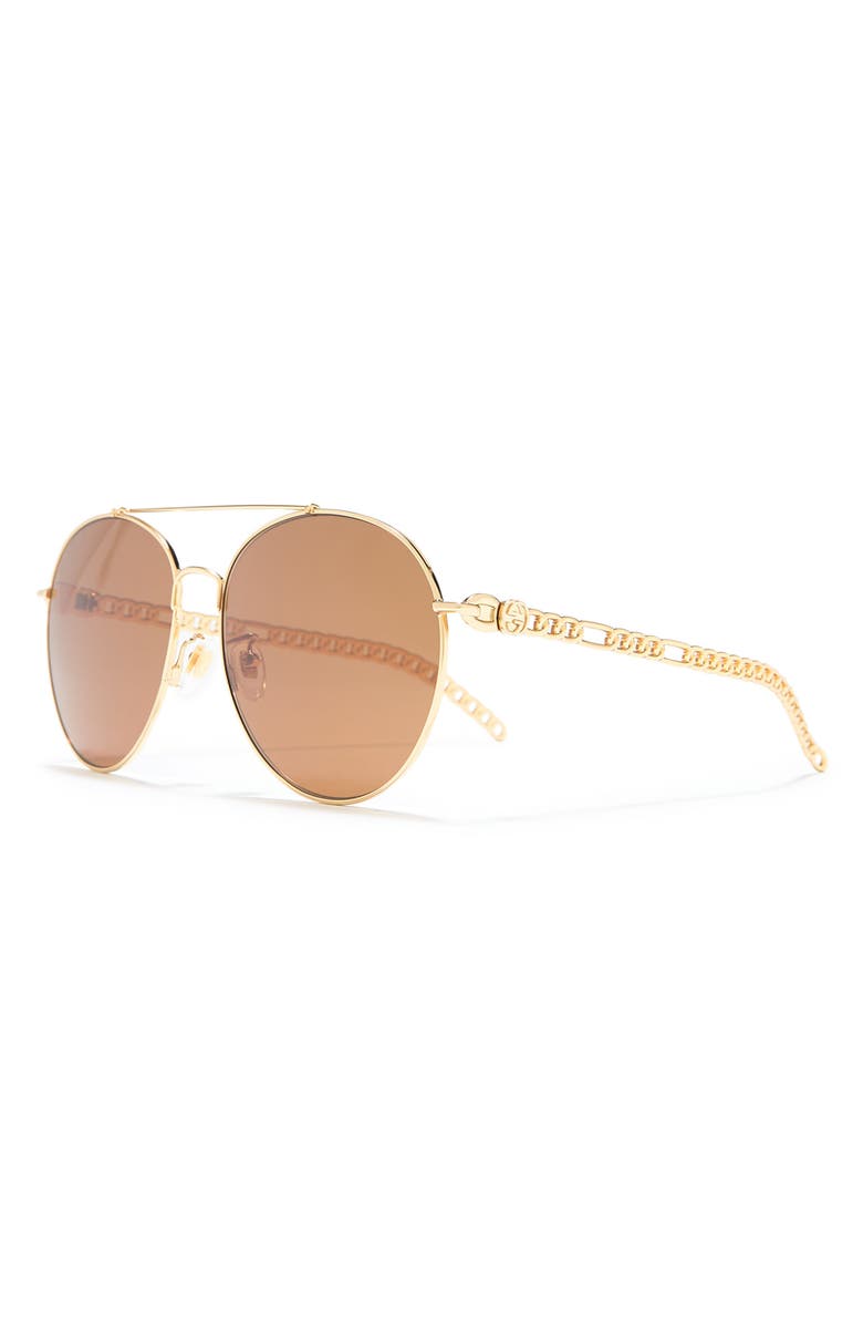 GUCCI 61MM Oval Unisex Sunglasses m_68a52550243daea9a1926351.jpeg main image 4
