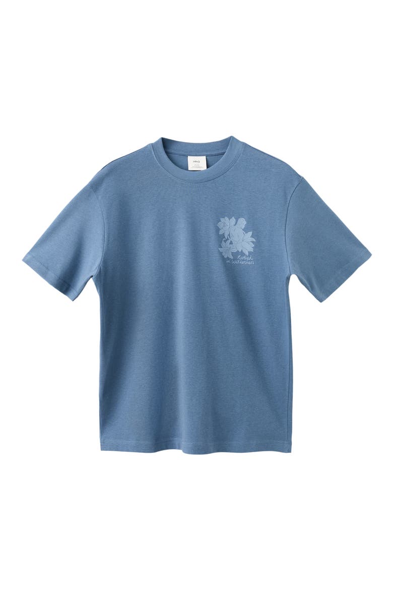 Wilderness Graphic T-Shirt, Alternate, color, SKY BLUE