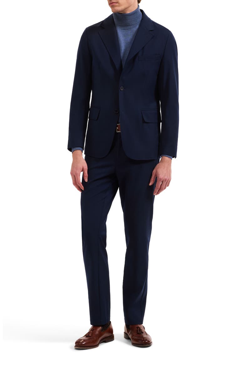 AeroTech Two Button Blazer, Alternate, color, NAVY