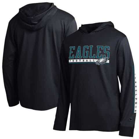 Men's Champion Black Philadelphia Eagles All Star Hooded T-Shirt