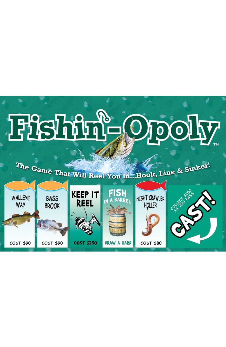 Late for the Sky Fishin
Opoly Monopoly Board Game, Alternate, color, 