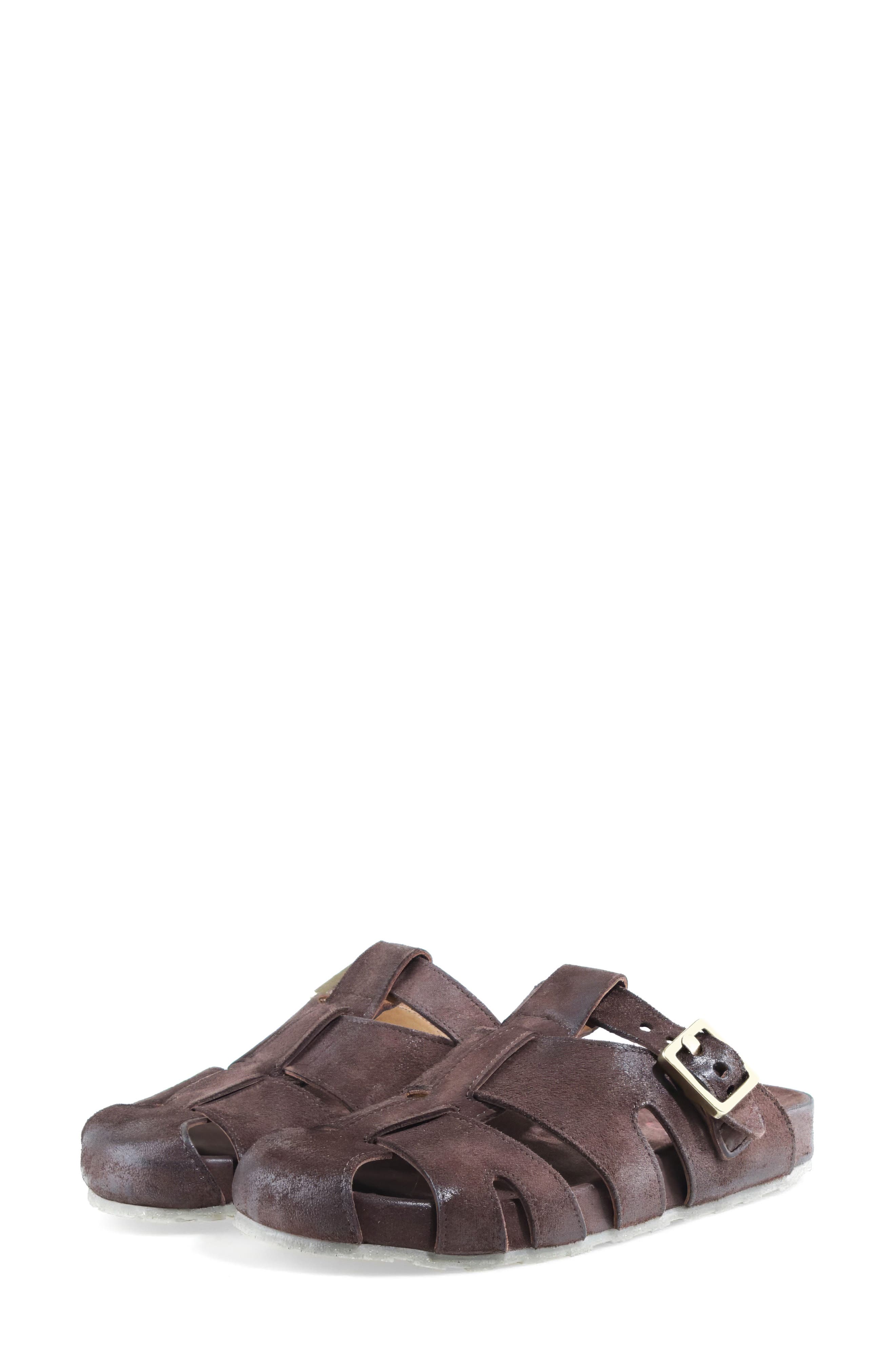 Roland Fisherman Sandal, Alternate, color, BROWN