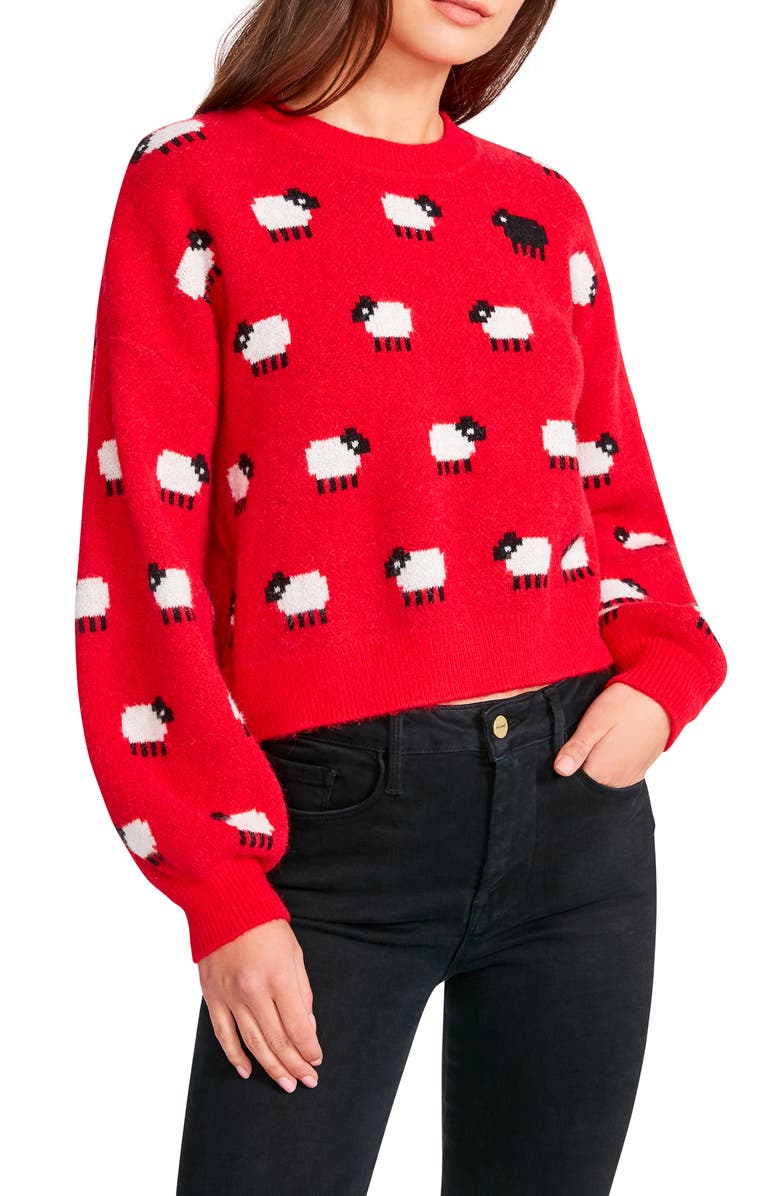 BB Dakota by Steve Madden Sheep Sweater, Alternate, color, 