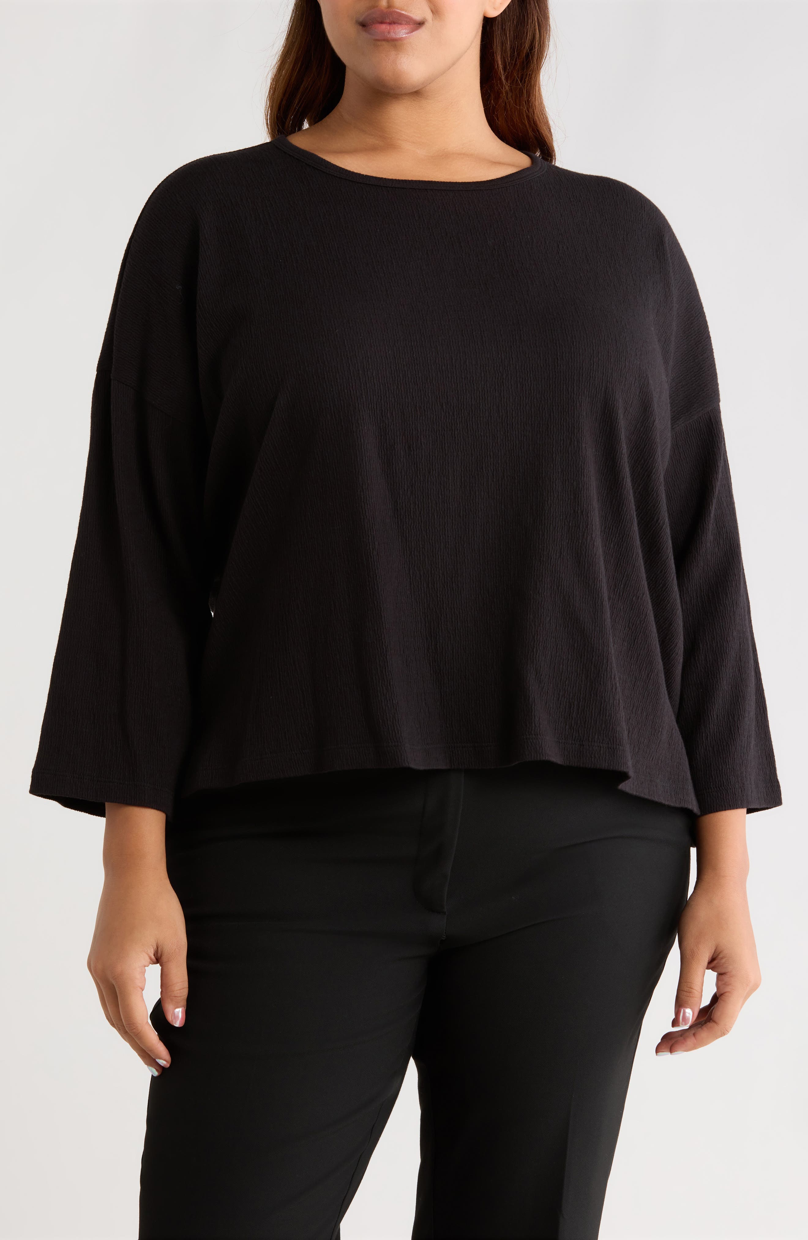 Eileen Fisher Bracelet Sleeve Top