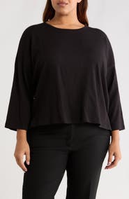 Eileen Fisher Bracelet Sleeve Top