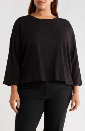 Eileen Fisher Bracelet Sleeve Top
