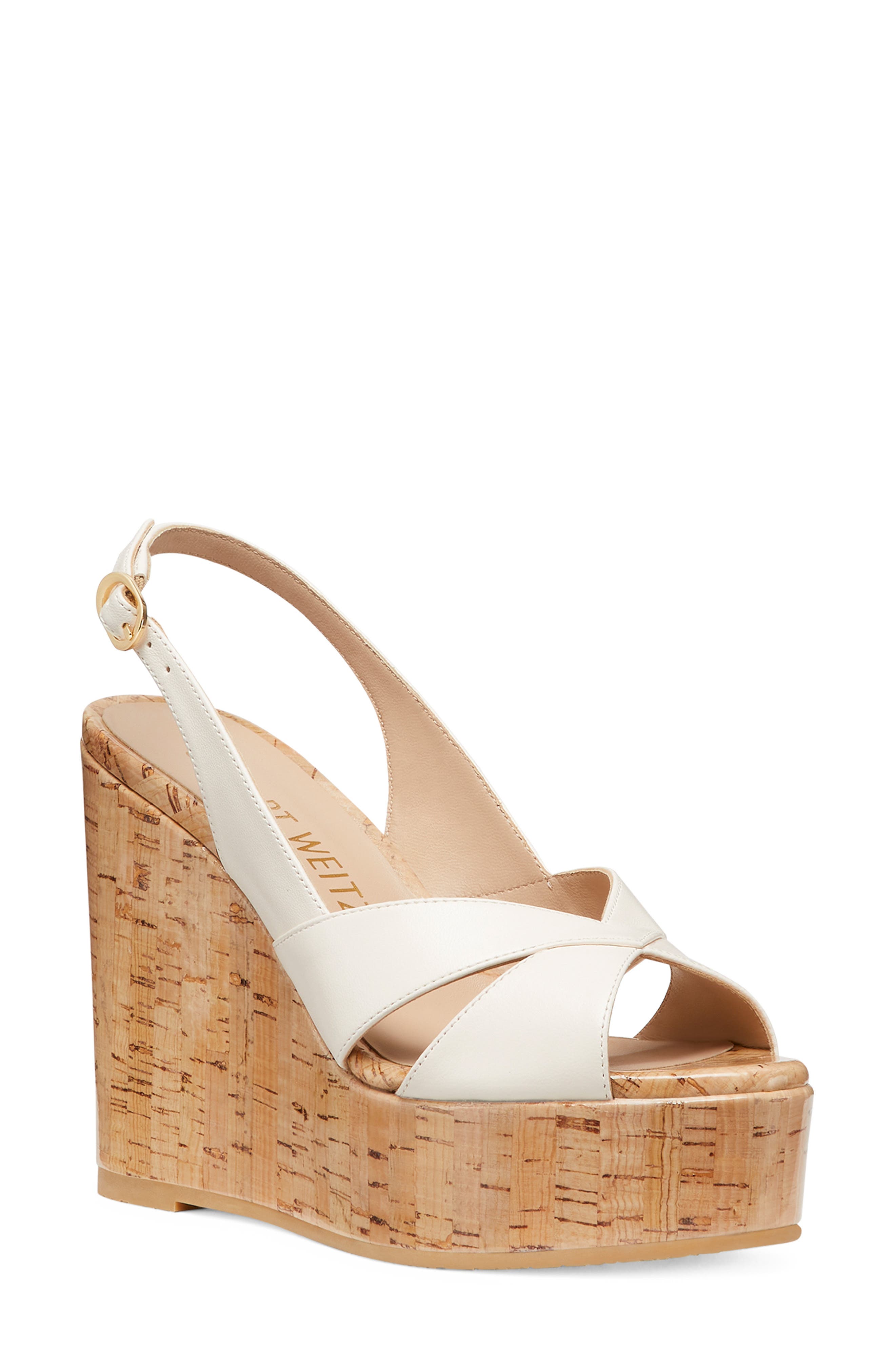Stuart Weitzman Carmen Wedge Sandal, Main, color, 