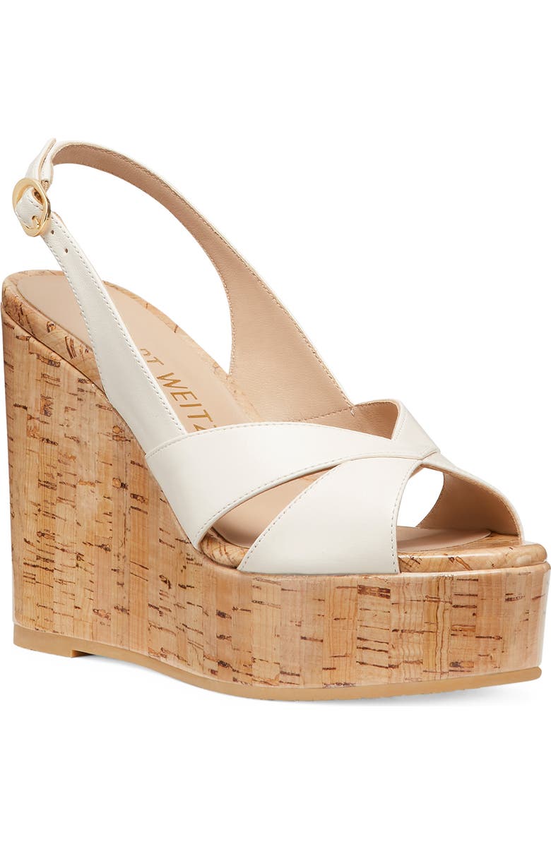Stuart Weitzman Carmen Wedge Sandal, Main, color,