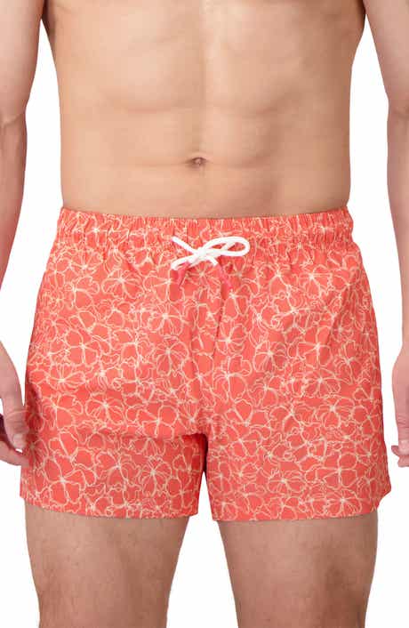 Sunset x Vine Floral Swim Trunks