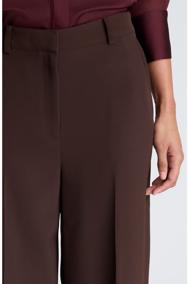 High Waist Wide Leg Slash Pocket Pants, Alternate, color, MEDIUM BARK