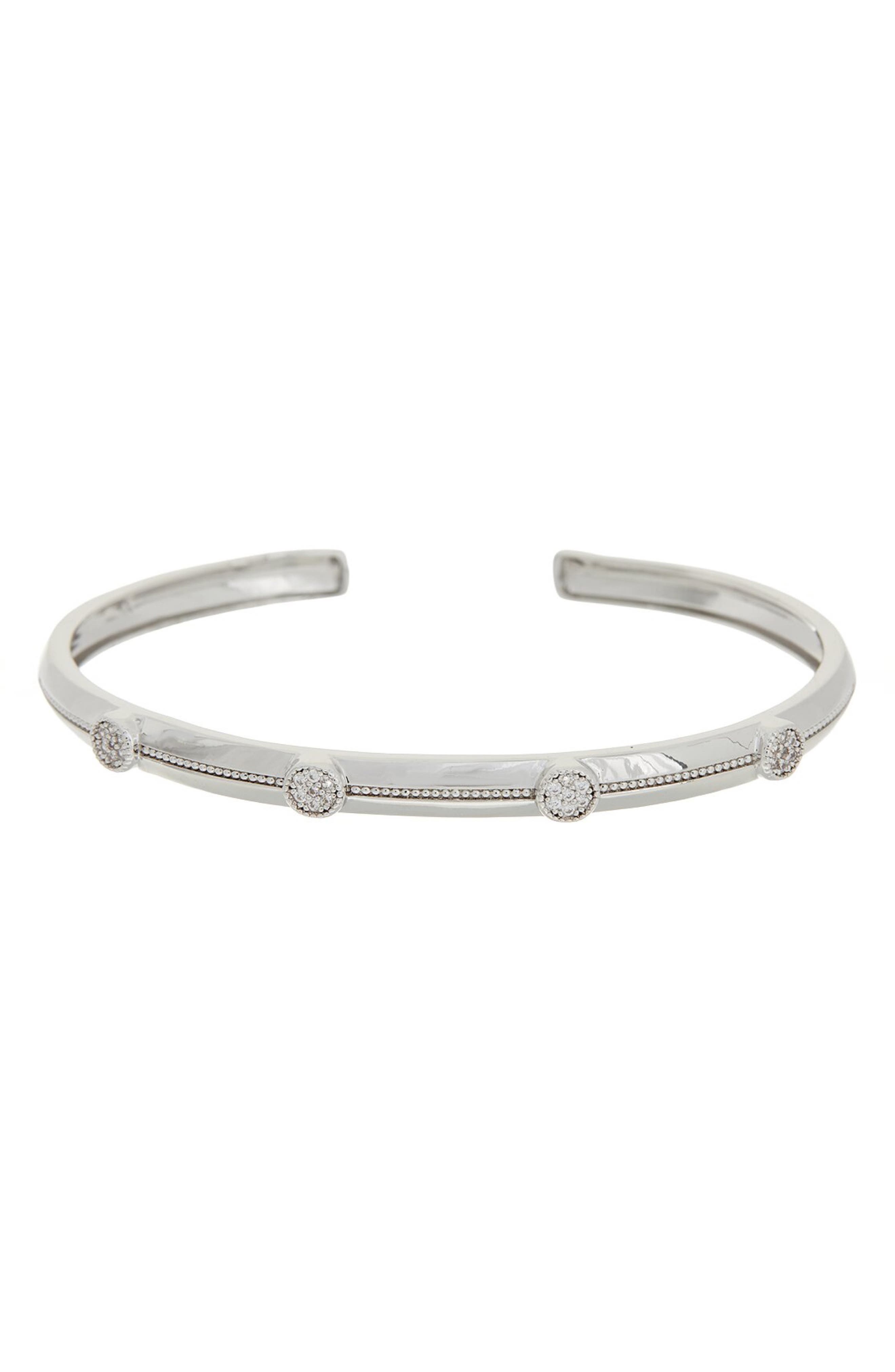 Cubic Zirconia Cuff Bracelet