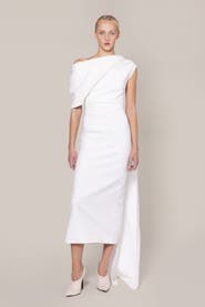 Roksanda Maite Crepe Bridal Dress