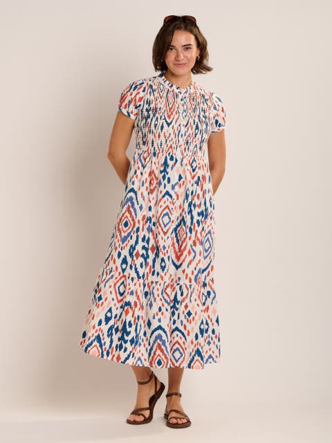 Eirini Bodice Tiered Maxi Dress