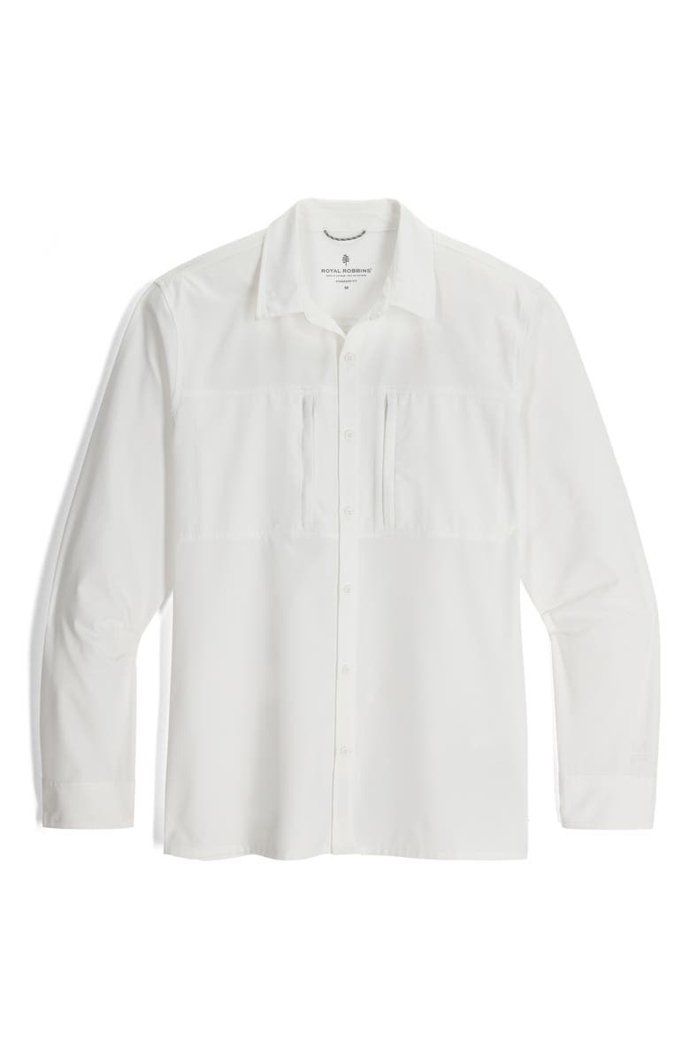 ROYAL ROBBINS Expedition III Button-Up Shirt, Main, color, White