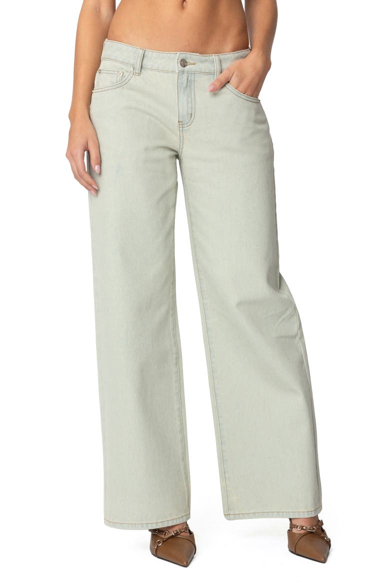 Raelynn Washed Wide Leg Jeans, Main, color, BLUE-VINTAGE-WASHED