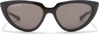 55mm Cat Eye Sunglasses