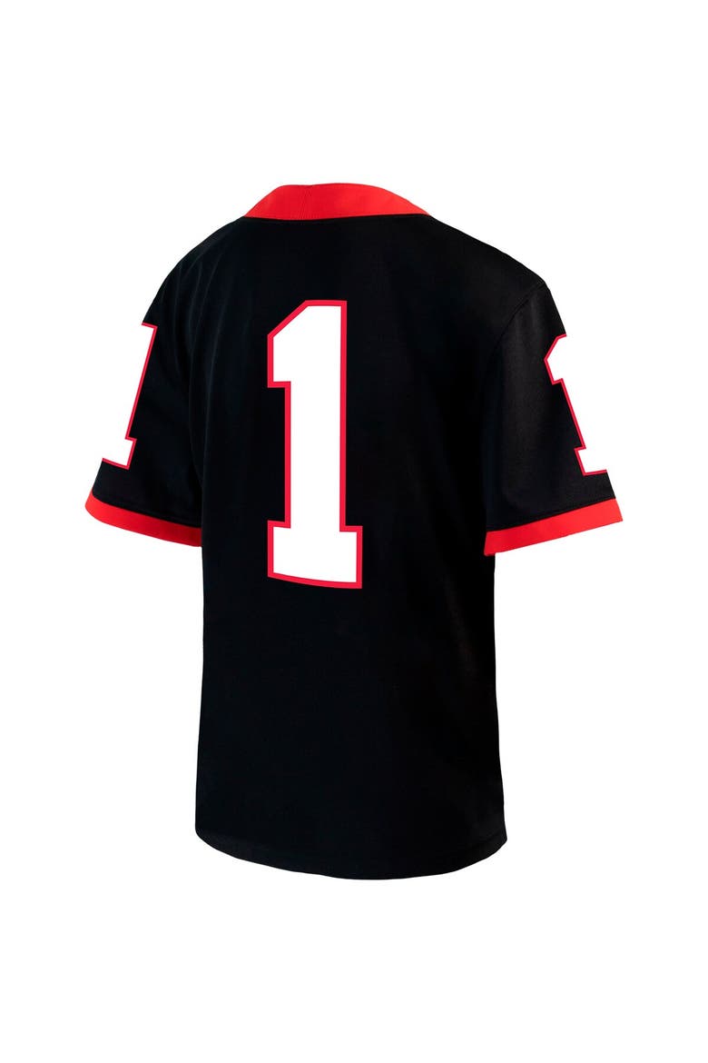 Preschool Nike Black Georgia Bulldogs Untouchable Replica Football Jersey, Alternate, color, Black