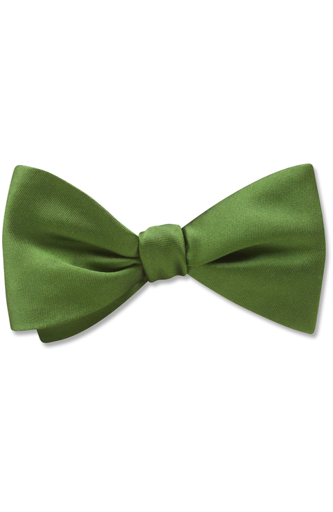 Somerville Olive Bow Tie