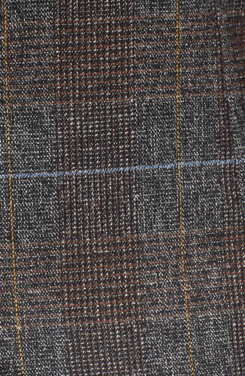 Nordstrom Signature Elbow Patch Plaid Jacket, Alternate, color, 