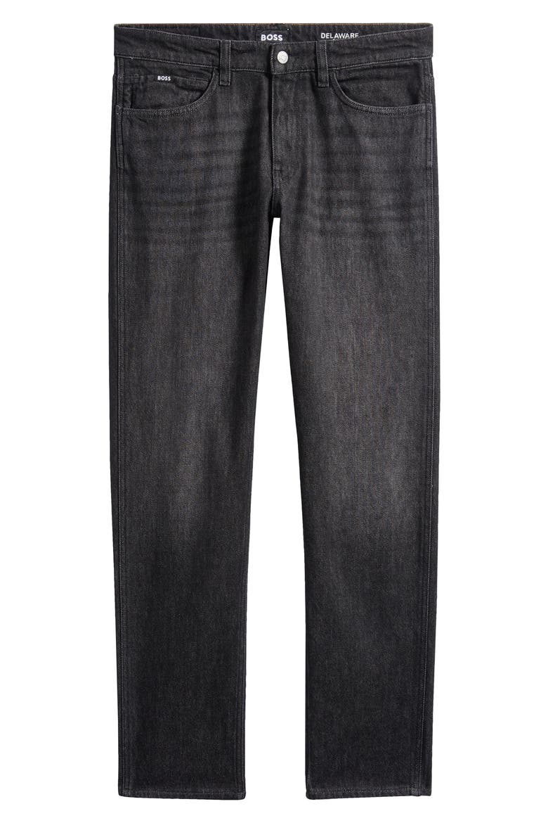 Delaware Slim Fit Jeans, Alternate, color, BLACK