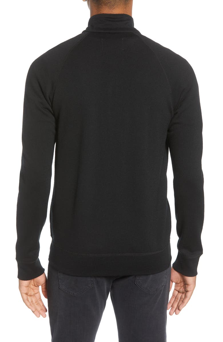 Reigning Champ Merino Terry Half Zip Pullover, Alternate, color, 