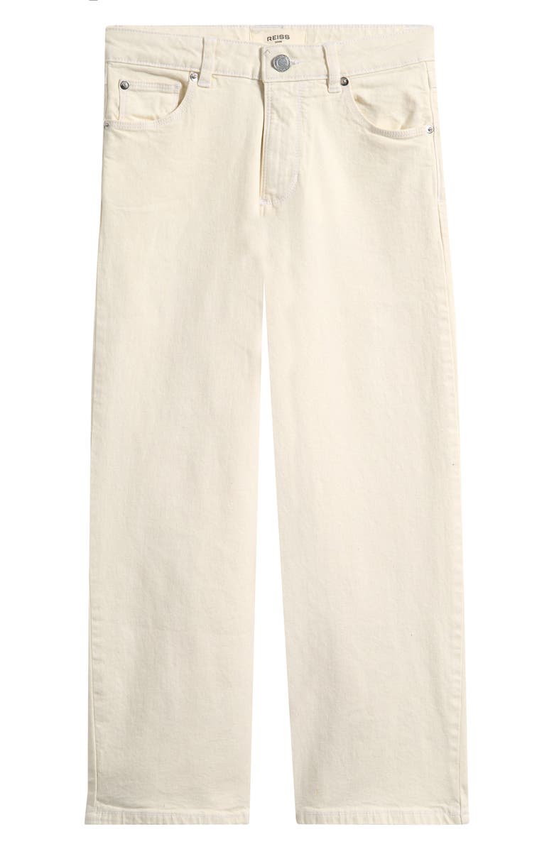 Reiss Kids' Sky Jeans, Main, color, Ecru