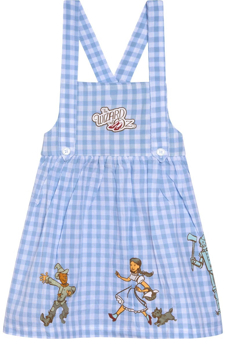 Jumper Dress and Top Set, Alternate, color, Dorothy Blue Tee