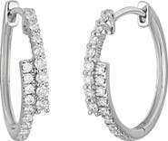 Bony Levy Liora Double Line Hoop Earrings
