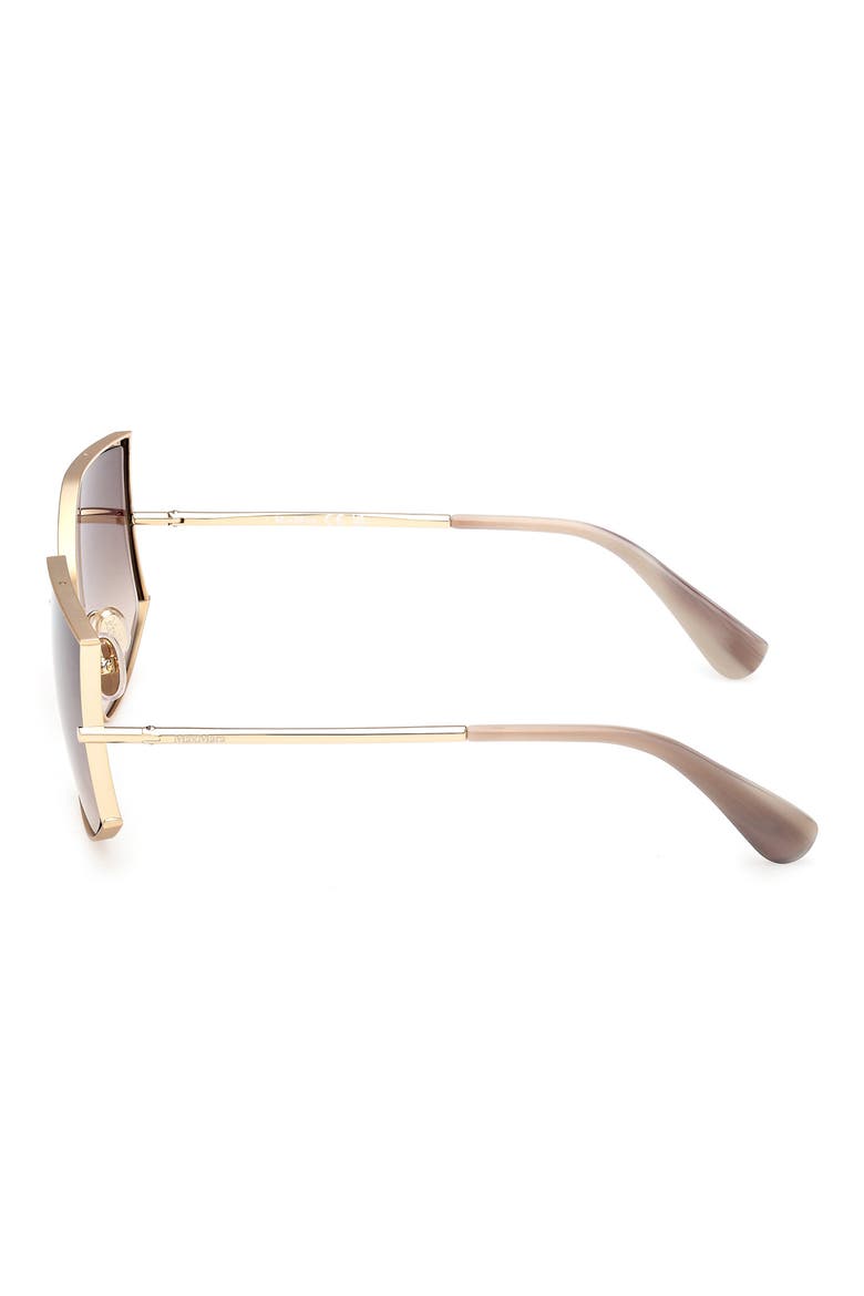 Menton 59mm Cat Eye Sunglasses, Alternate, color, PALE GOLD/ FEATHER GREY/ BROWN