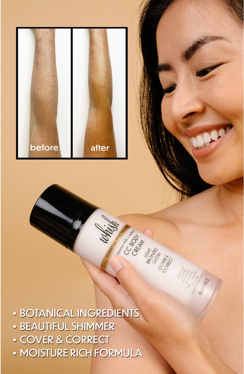 Whish Beauty Coconut Milk + Verbena CC Body Cream, Alternate, color, 