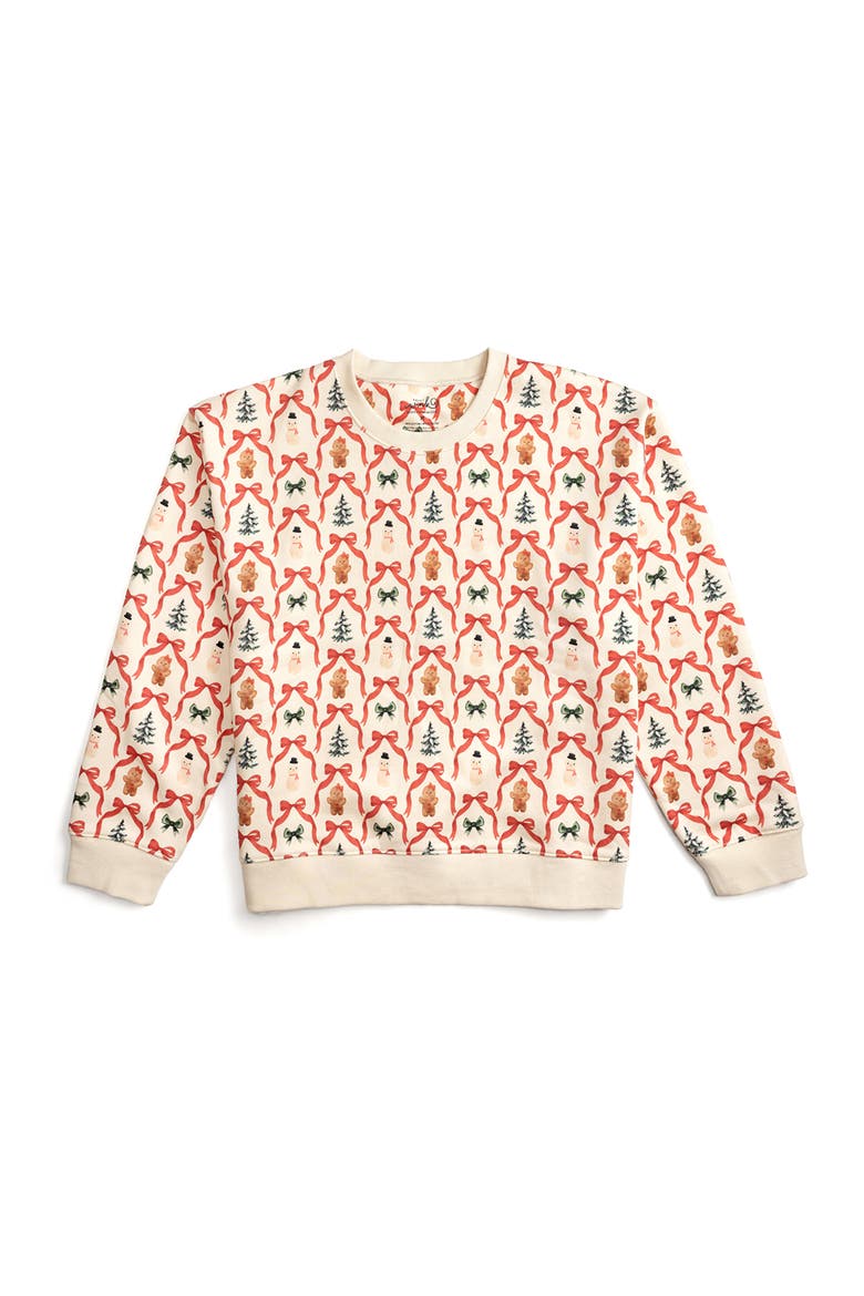 Christmas Cutie Women's Sweatshirt, Main, color, Natural