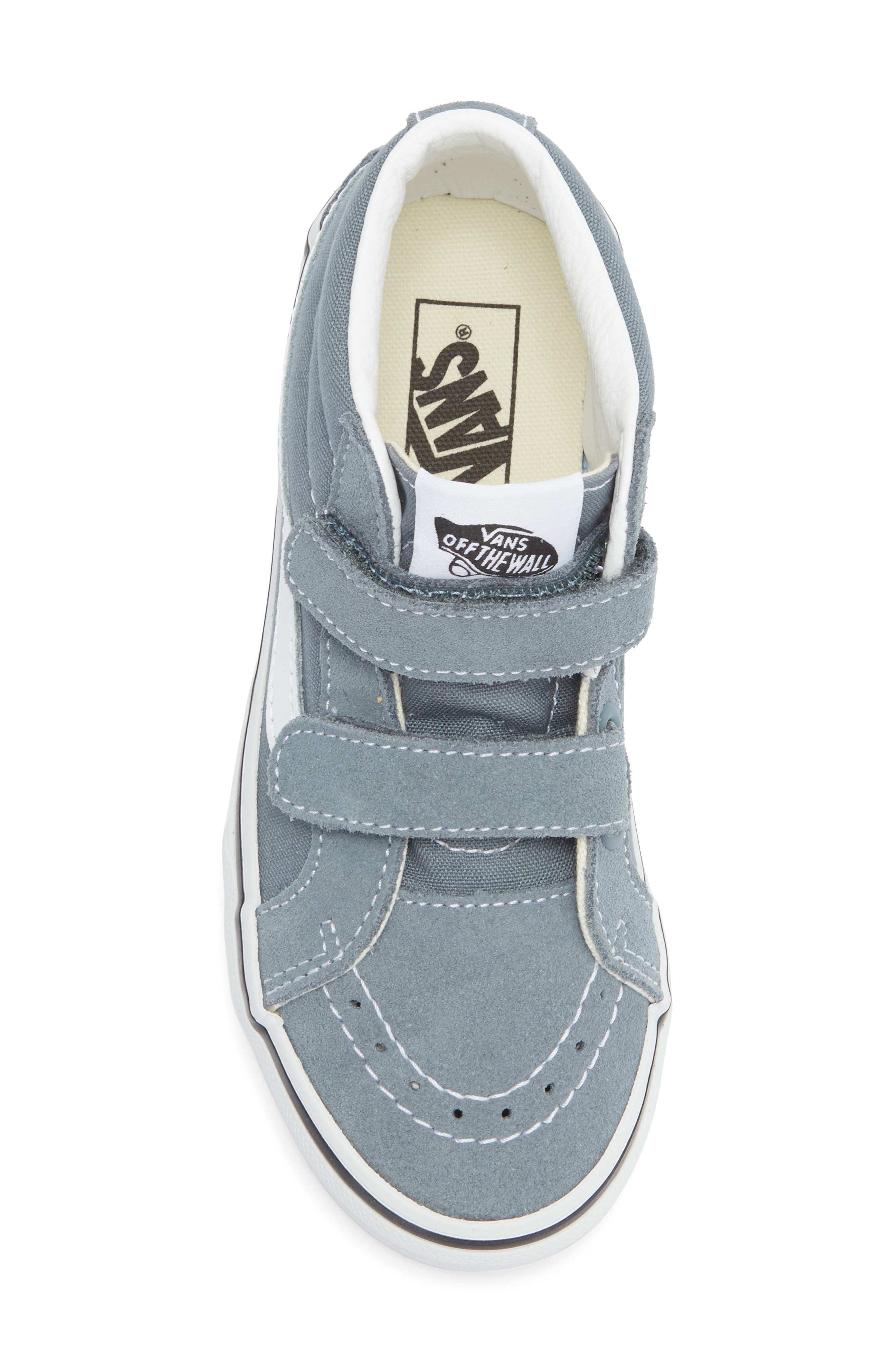 Vans Kids' Sk8-Mid Reissue Sneaker, Alternate, color, Color Theory Stormy Weather