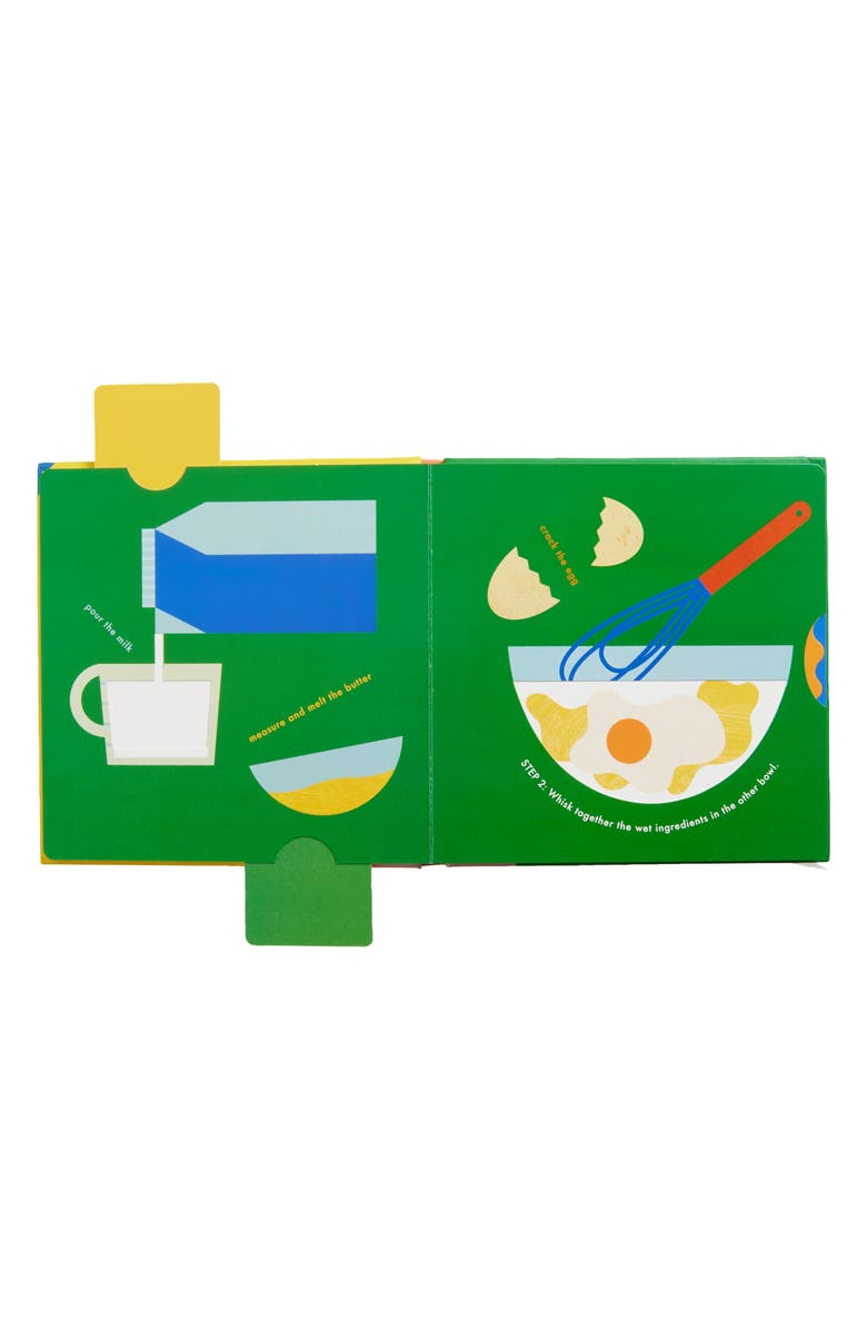 Phaidon Press 'Pancakes!: An Interactive Recipe Book' Board Book, Alternate, color, Blue/ Yellow
