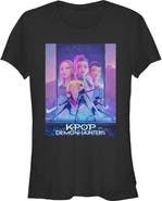 KPop Demon Hunters Junior's KPop Demon Hunters Trio Poster  Graphic T-Shirt