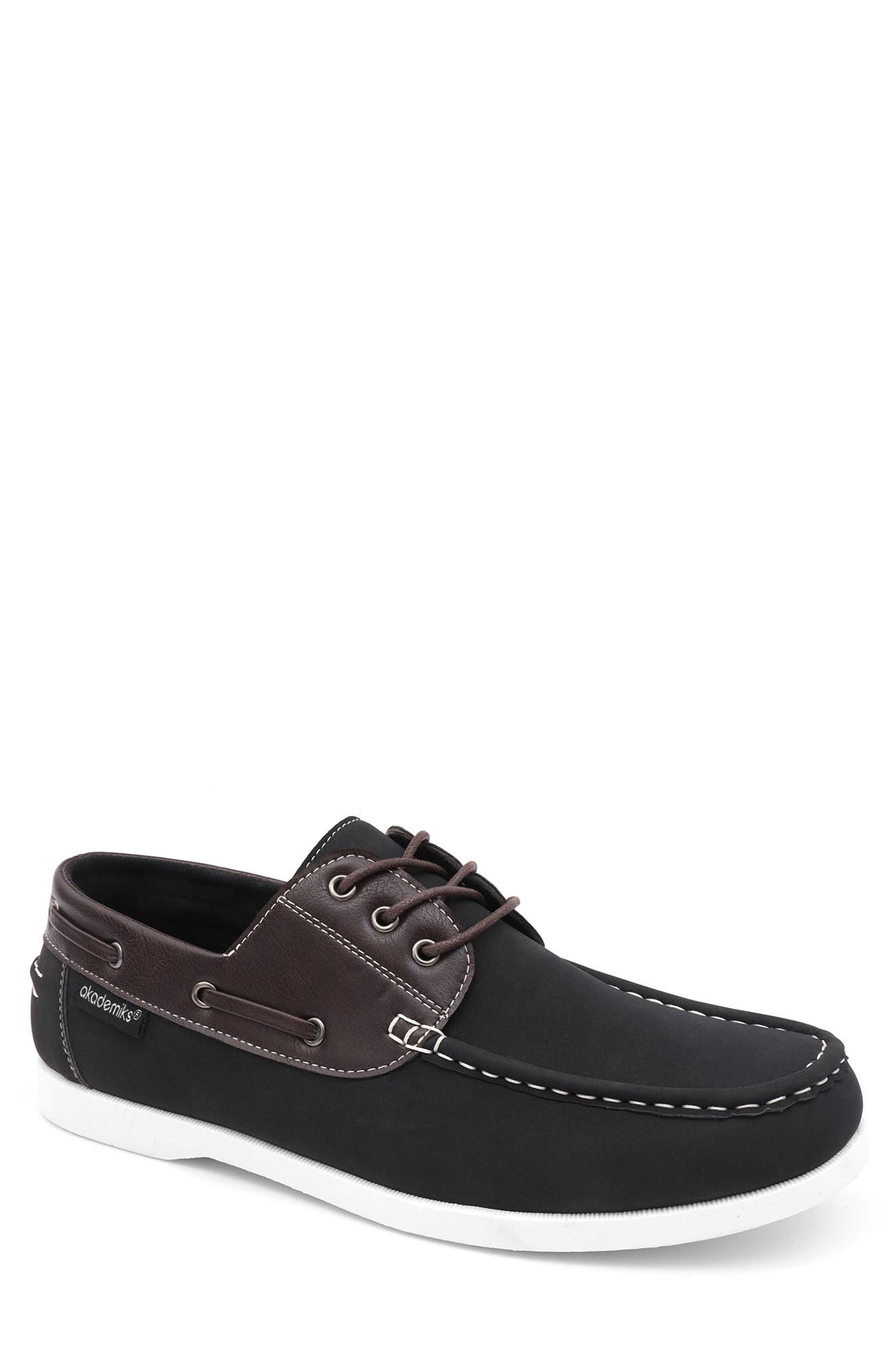 AKADEMIKS Marina Boat Shoe, Main, color, 