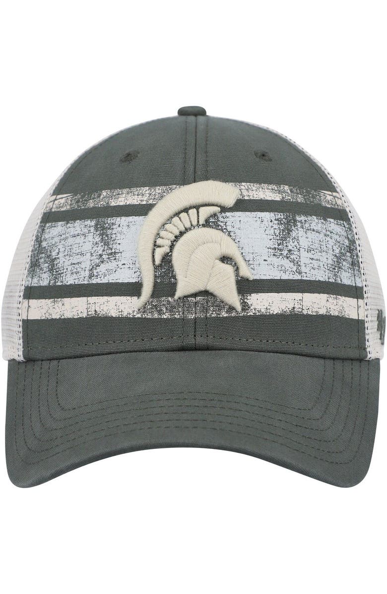 '47 Men's '47 Green/White Michigan State Spartans Interlude MVP Trucker Snapback Hat, Alternate, color, Green
