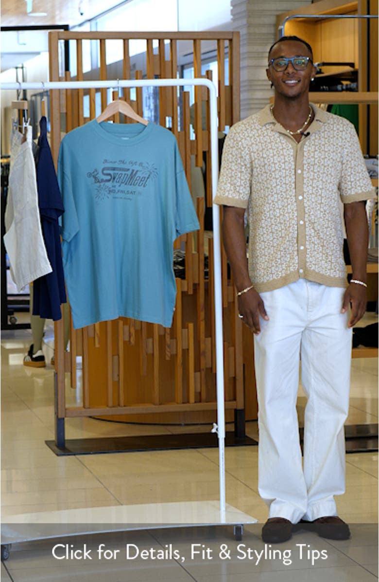 Swap Meet Cotton Graphic T-Shirt, sales video thumbnail