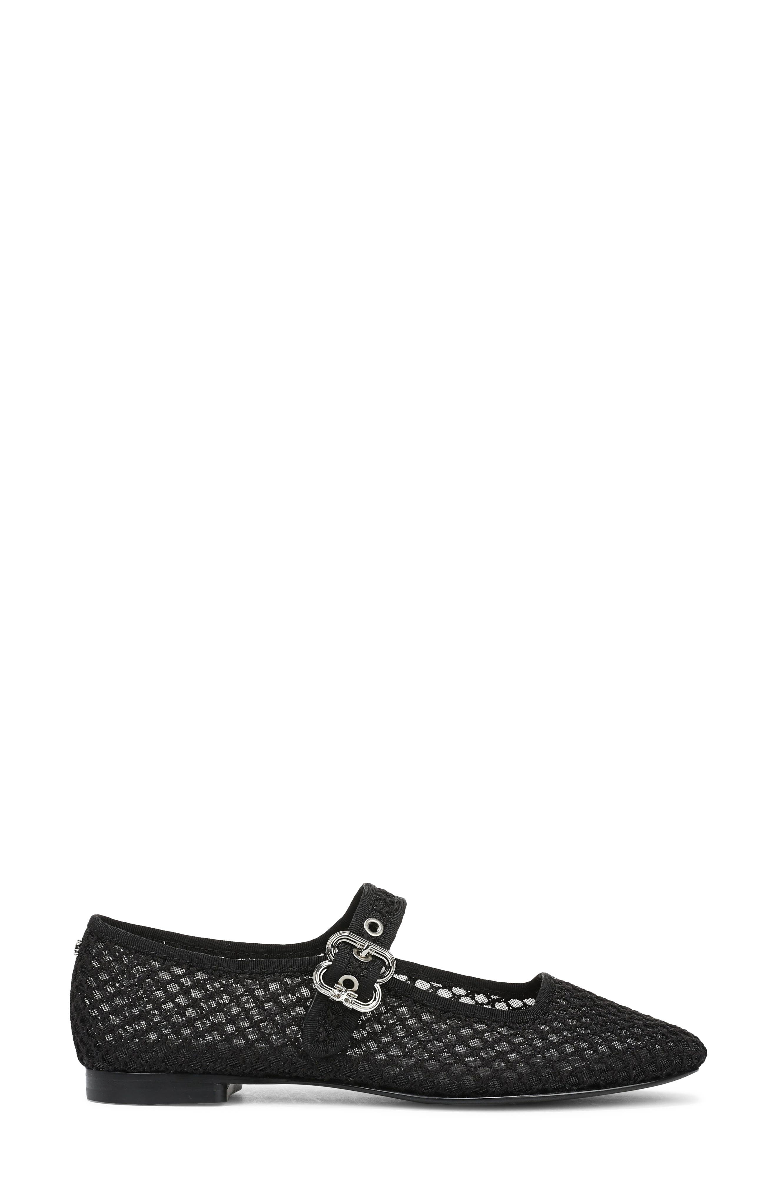 Sam Edelman Michaela Mesh Flat, Alternate, color, Black